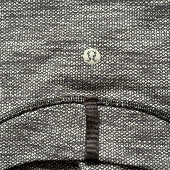 lululemon Define Jacket Luon Jacquard Black/Grey Sz6 - Picture 8 of 10